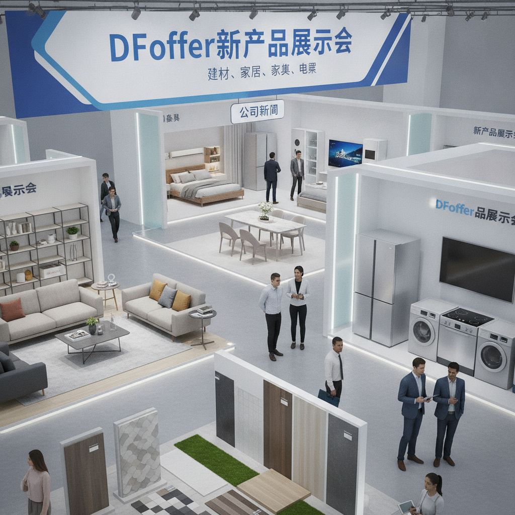 DFoffer新产品展示会现场